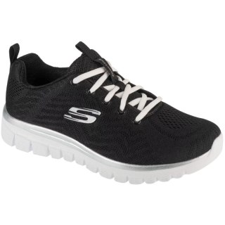 Skechers Graceful - Get Connected 12615W-BKW Czarne 36 Skechers