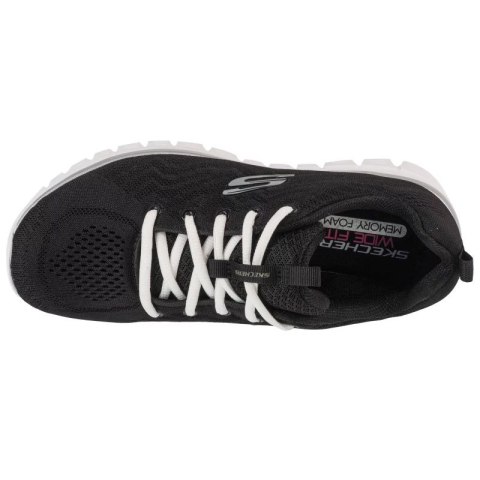 Skechers Graceful - Get Connected 12615W-BKW Czarne 36 Skechers