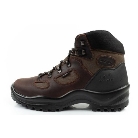 Grisport buty męskie trekkingowe skórzane wodoodporne za kostkę
