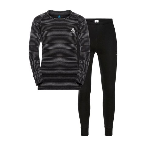 Bielizna termoaktywna - zestaw Odlo Set ACTIVE WARM Special Set roz. L Ciemnoszara