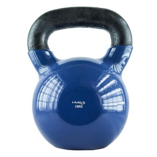 Kettlebell żeliwny Blue HMS KNV28 28kg HMS