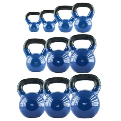 Kettlebell żeliwny Blue HMS KNV28 28kg HMS