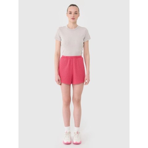 Spodenki casual z dzianiny waflowej damskie 4F 4FRSS25TSHOF699-54S