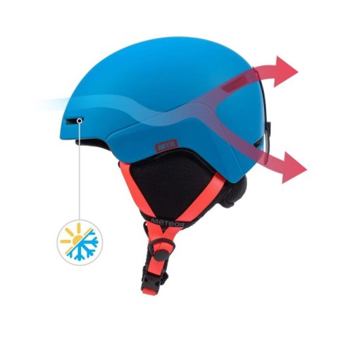 Kask narciarski Meteor Avalo M 55-58 cm 17285 Meteor