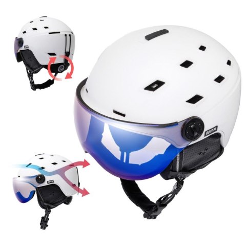 Kask narciarski Meteor Glide M 55-58 cm 17296 Meteor