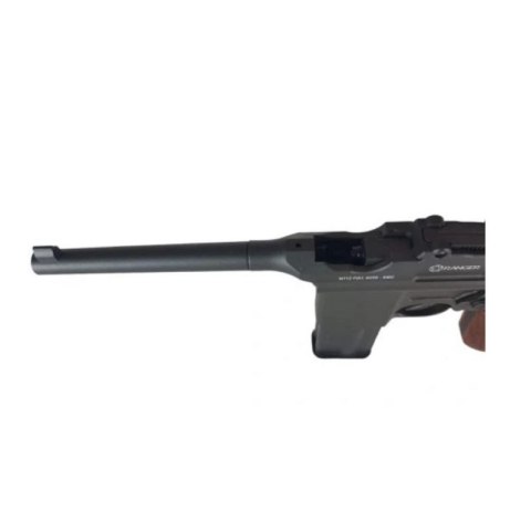 Pistolet wiatrówka RANGER M712 Broomhandle FULL AUTO BLOWBACK k.4,5BBs 19-strzał. KWC