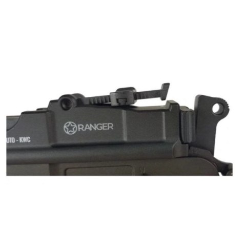 Pistolet wiatrówka RANGER M712 Broomhandle FULL AUTO BLOWBACK k.4,5BBs 19-strzał. KWC