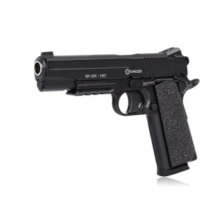 Wiatrówka pistolet RANGER 1911 GSR KWC kal. 4,5 BBs 20 strz. METAL SLIDE CO2 (AAKCMD421AZB)
