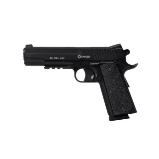 Wiatrówka pistolet RANGER 1911 GSR KWC kal. 4,5 BBs 20 strz. METAL SLIDE CO2 (AAKCMD421AZB)
