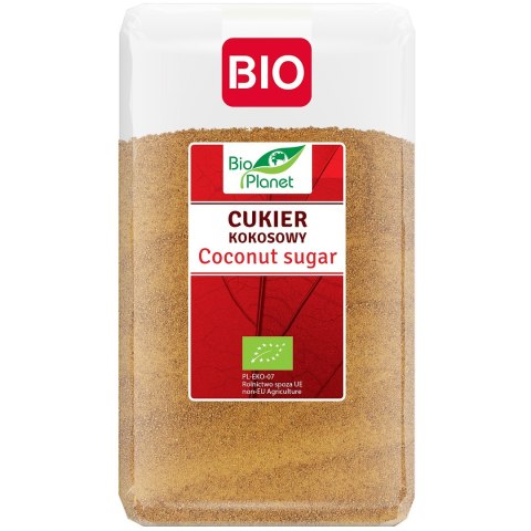 CUKIER KOKOSOWY BIO 1 kg - BIO PLANET BIO PLANET - seria CZERWONA (cukry, syropy)