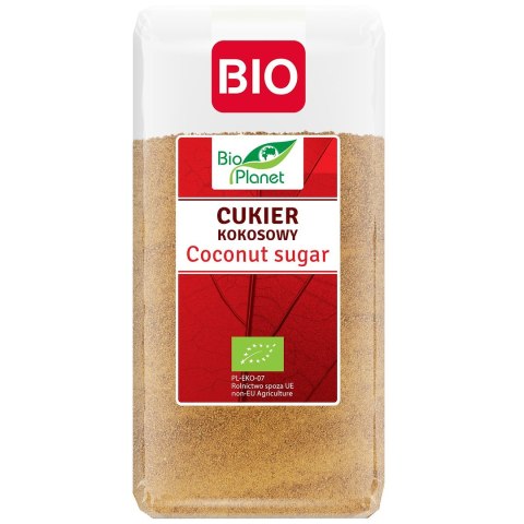 CUKIER KOKOSOWY BIO 300 g - BIO PLANET BIO PLANET - seria CZERWONA (cukry, syropy)