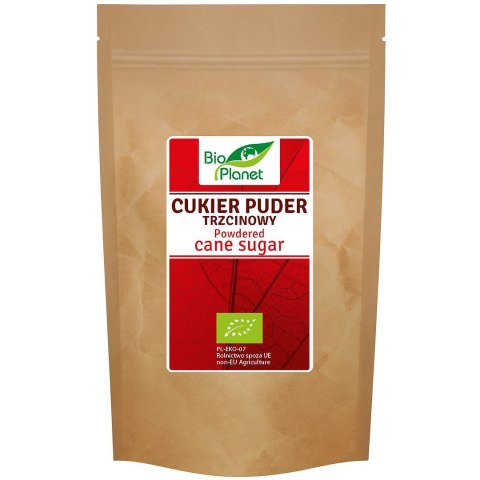 CUKIER PUDER TRZCINOWY BIO 300 g - BIO PLANET BIO PLANET - seria CZERWONA (cukry, syropy)