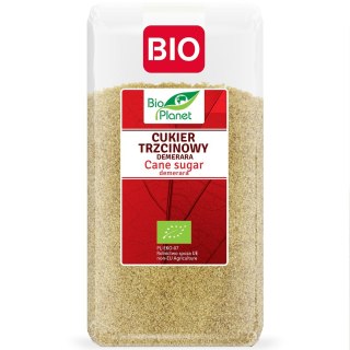 CUKIER TRZCINOWY DEMERARA BIO 500 g - BIO PLANET BIO PLANET - seria CZERWONA (cukry, syropy)