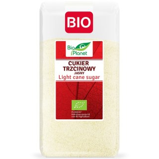CUKIER TRZCINOWY JASNY BIO 500 g - BIO PLANET BIO PLANET - seria CZERWONA (cukry, syropy)