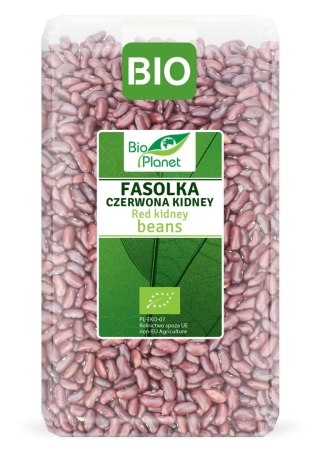 FASOLKA CZERWONA KIDNEY BIO 1 kg - BIO PLANET BIO PLANET - seria ZIELONA (strączkowe)