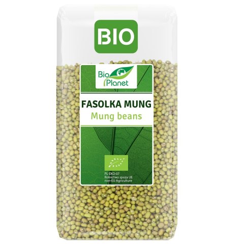 FASOLKA MUNG BIO 500 g - BIO PLANET BIO PLANET - seria ZIELONA (strączkowe)