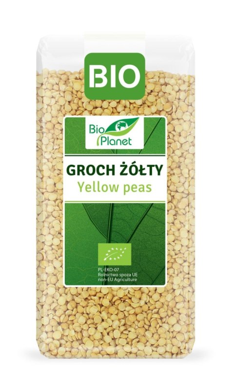 GROCH ŻÓŁTY BIO 400 g - BIO PLANET BIO PLANET - seria ZIELONA (strączkowe)