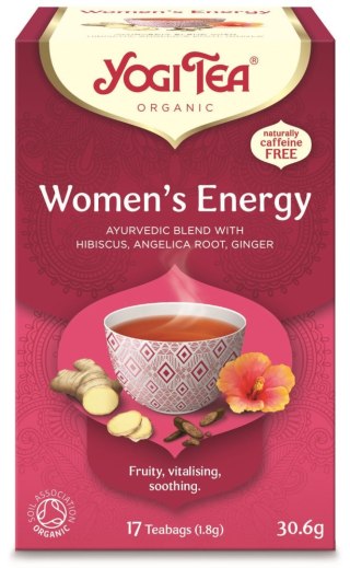HERBATKA DLA KOBIET - ENERGIA (WOMEN'S ENERGY) BIO (17 x 1,8 g) 30,6 g - YOGI TEA YOGI TEA (herbaty i herbatki)