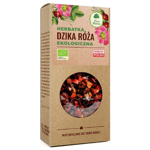 HERBATKA Z DZIKIEJ RÓŻY BIO 100 g - DARY NATURY DARY NATURY - herbatki