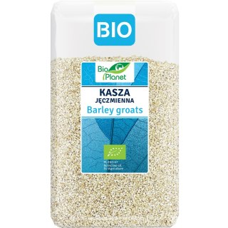 KASZA JĘCZMIENNA BIO 1 kg - BIO PLANET BIO PLANET - seria NIEBIESKA (ryże, kasze, ziarna)