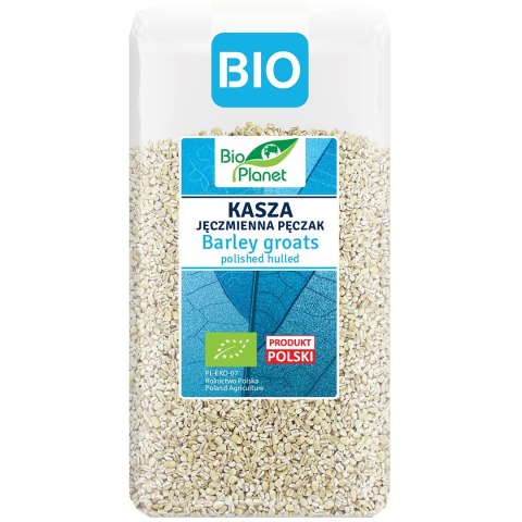 KASZA JĘCZMIENNA PĘCZAK BIO 500 g - BIO PLANET BIO PLANET - seria NIEBIESKA (ryże, kasze, ziarna)