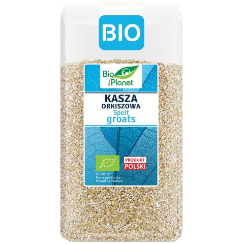 KASZA ORKISZOWA BIO 500 g - BIO PLANET BIO PLANET - seria NIEBIESKA (ryże, kasze, ziarna)