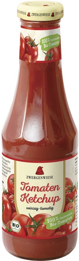 KETCHUP BEZGLUTENOWY BIO 500 ml - ZWERGENWIESE ZWERGENWIESE (pasty, musy, sosy)