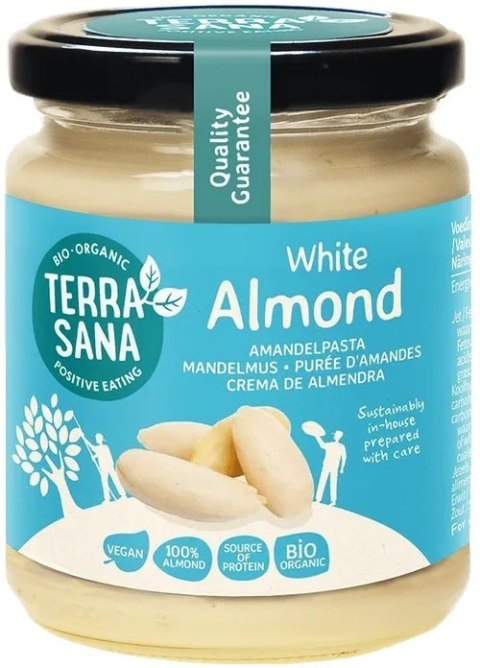 KREM Z MIGDAŁÓW BLANSZOWANYCH 100 % BIO 250 g - TERRASANA TERRASANA (kremy, makarony, sosy sojowe, inne)