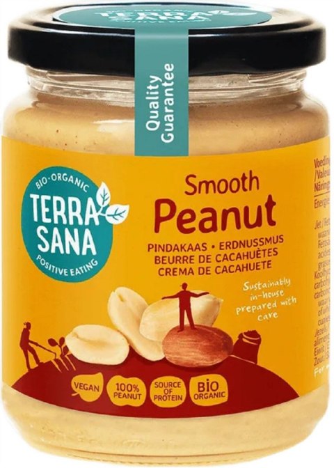 KREM Z ORZESZKÓW ZIEMNYCH PRAŻONYCH 100 % BIO 250 g - TERRASANA TERRASANA (kremy, makarony, sosy sojowe, inne)