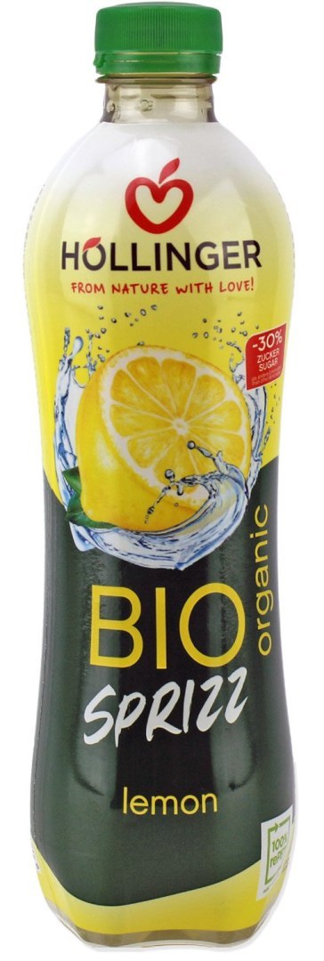 LEMONIADA CYTRYNOWA BIO 500 ml - HOLLINGER HOLLINGER (soki, nektary, napoje, syropy)
