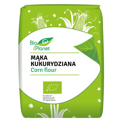 MĄKA KUKURYDZIANA BIO 1 kg - BIO PLANET BIO PLANET - seria MĄKI I SKROBIE