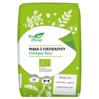MĄKA Z CIECIERZYCY BIO 400 g - BIO PLANET BIO PLANET - seria MĄKI I SKROBIE