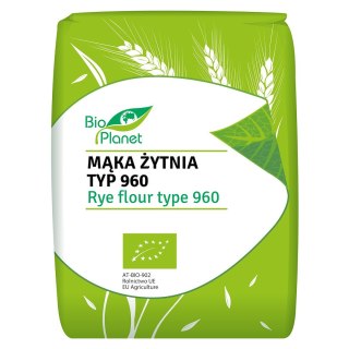 MĄKA ŻYTNIA TYP 960 BIO 1 kg - BIO PLANET BIO PLANET - seria MĄKI I SKROBIE