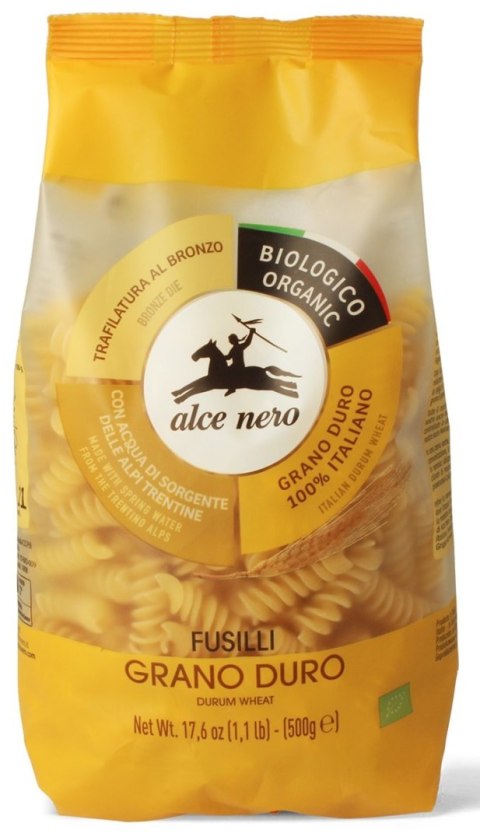 MAKARON (SEMOLINOWY) ŚWIDERKI BIO 500 g - ALCE NERO ALCE NERO (włoskie produkty)