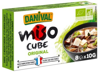 MISO KOSTKI BIO (8 x 10 g) 80 g - DANIVAL DANIVAL (miso, kasztany jadalne)