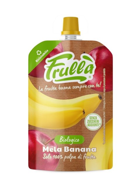 MUS JABŁKO - BANAN BEZ DODATKU CUKRÓW BIO 100 g - NATURA NUOVA NATURA NUOVA (musy owocowe)