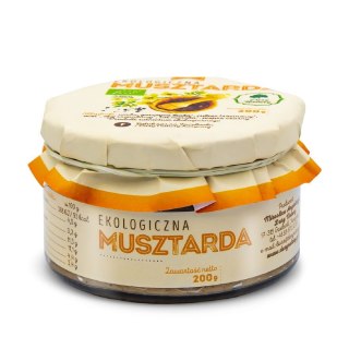 MUSZTARDA BIO 200 g - DARY NATURY DARY NATURY - inne