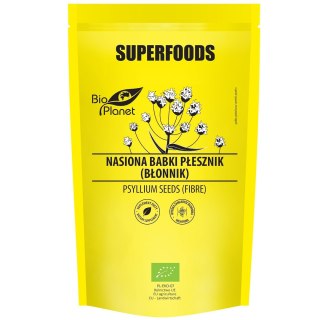 NASIONA BABKI PŁESZNIK (BŁONNIK) BIO 250 g - BIO PLANET SUPERFOODS BIO PLANET - seria SUPERFOODS