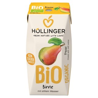 NEKTAR GRUSZKOWY BEZ DODATKU CUKRÓW BIO 200 ml - HOLLINGER HOLLINGER (soki, nektary, napoje, syropy)