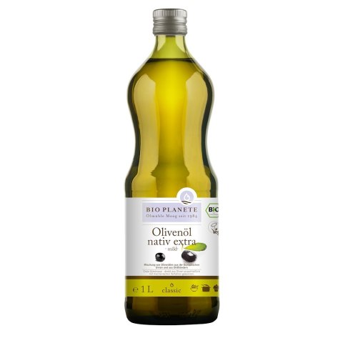 OLIWA Z OLIWEK EXTRA VIRGIN ŁAGODNA BIO 1 L - BIO PLANETE BIO PLANETE (oleje i oliwy)
