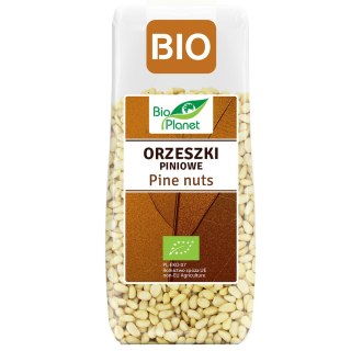ORZESZKI PINIOWE BIO 100 g - BIO PLANET BIO PLANET - seria BRĄZOWA (orzechy i pestki)
