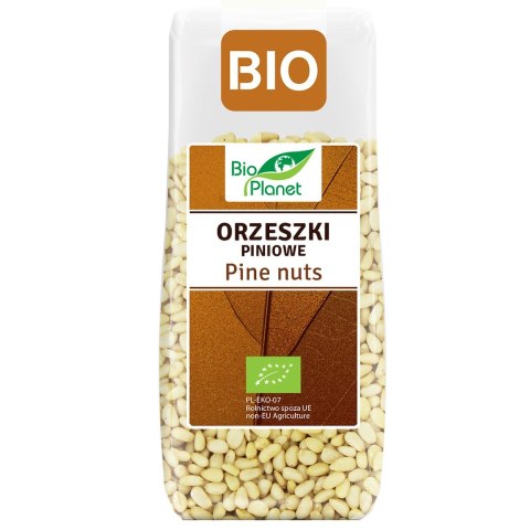ORZESZKI PINIOWE BIO 100 g - BIO PLANET BIO PLANET - seria BRĄZOWA (orzechy i pestki)