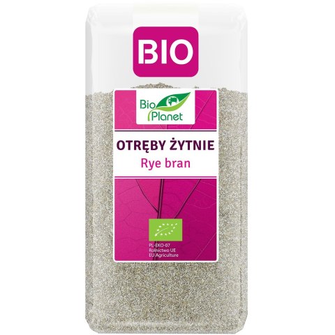 OTRĘBY ŻYTNIE BIO 150 g - BIO PLANET BIO PLANET - seria RÓŻOWA (płatki, otręby, musli)