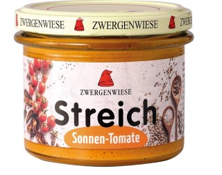 PASTA SŁONECZNIKOWA Z SUSZONYMI POMIDORAMI BEZGLUTENOWA BIO 180 g - ZWERGENWIESE ZWERGENWIESE (pasty, musy, sosy)