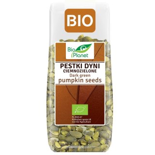 PESTKI DYNI CIEMNOZIELONE BIO 150 g - BIO PLANET BIO PLANET - seria BRĄZOWA (orzechy i pestki)