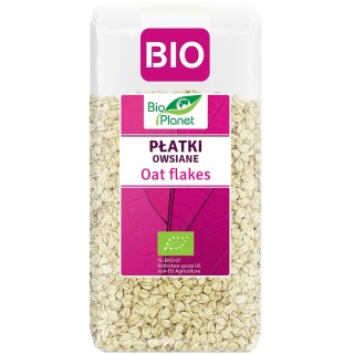 PŁATKI OWSIANE BIO 300 g - BIO PLANET BIO PLANET - seria RÓŻOWA (płatki, otręby, musli)