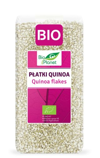 PŁATKI QUINOA BIO 300 g - BIO PLANET BIO PLANET - seria RÓŻOWA (płatki, otręby, musli)
