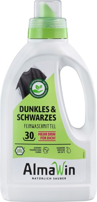 PŁYN DO PRANIA CIEMNYCH UBRAŃ (KONCENTRAT) ECO 750 ml (25 PRAŃ) - ALMAWIN ALMAWIN (środki czystości)