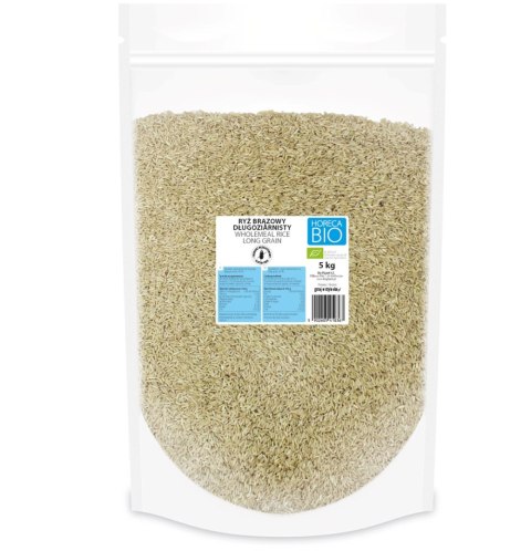 RYŻ BRĄZOWY DŁUGOZIARNISTY BEZGLUTENOWY BIO 5 kg - HORECA (BIO PLANET) HORECA BIO - pozostałe