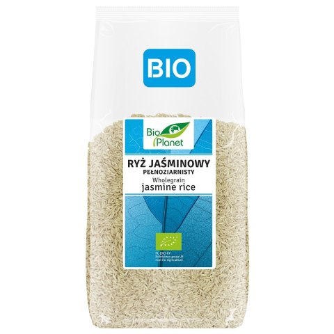 RYŻ JAŚMINOWY PEŁNOZIARNISTY BIO 500 g - BIO PLANET BIO PLANET - seria NIEBIESKA (ryże, kasze, ziarna)